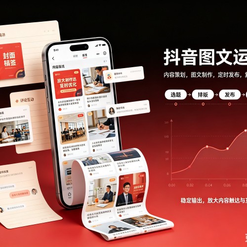 友好抖音图文代运营服务